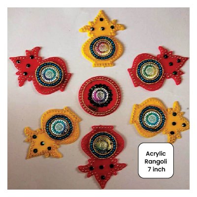 Acrylic Rangoli